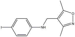  N-[(3,5-dimethyl-1,2-oxazol-4-yl)methyl]-4-iodoaniline