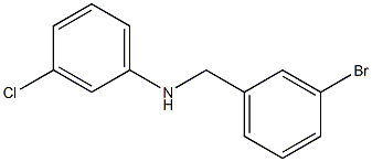 N-[(3-bromophenyl)methyl]-3-chloroaniline|