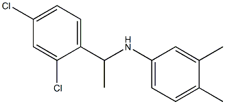 N-[1-(2,4-dichlorophenyl)ethyl]-3,4-dimethylaniline|