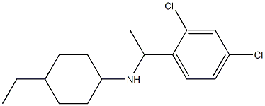  N-[1-(2,4-dichlorophenyl)ethyl]-4-ethylcyclohexan-1-amine