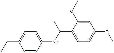 N-[1-(2,4-dimethoxyphenyl)ethyl]-4-ethylaniline