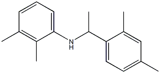 N-[1-(2,4-dimethylphenyl)ethyl]-2,3-dimethylaniline Structure