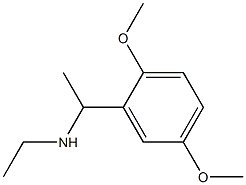 N-[1-(2,5-dimethoxyphenyl)ethyl]-N-ethylamine,,结构式