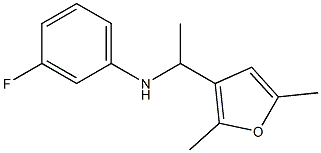 N-[1-(2,5-dimethylfuran-3-yl)ethyl]-3-fluoroaniline