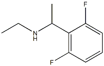 N-[1-(2,6-difluorophenyl)ethyl]-N-ethylamine Structure