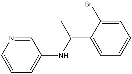 N-[1-(2-bromophenyl)ethyl]pyridin-3-amine