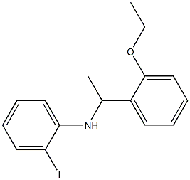  N-[1-(2-ethoxyphenyl)ethyl]-2-iodoaniline