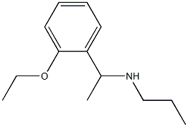 N-[1-(2-ethoxyphenyl)ethyl]-N-propylamine 结构式