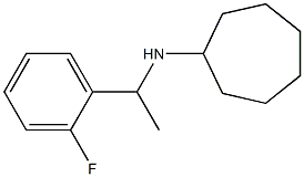 N-[1-(2-fluorophenyl)ethyl]cycloheptanamine