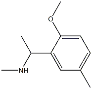 N-[1-(2-methoxy-5-methylphenyl)ethyl]-N-methylamine