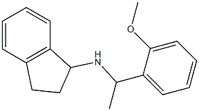 N-[1-(2-methoxyphenyl)ethyl]-2,3-dihydro-1H-inden-1-amine