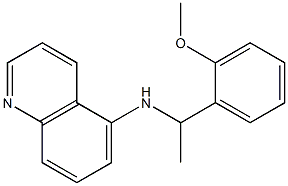  N-[1-(2-methoxyphenyl)ethyl]quinolin-5-amine