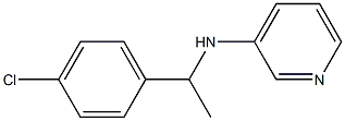  N-[1-(4-chlorophenyl)ethyl]pyridin-3-amine