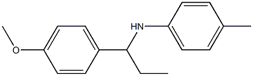 N-[1-(4-methoxyphenyl)propyl]-4-methylaniline