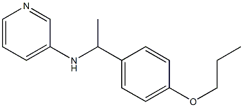 N-[1-(4-propoxyphenyl)ethyl]pyridin-3-amine