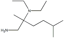 N-[1-(aminomethyl)-1,4-dimethylpentyl]-N,N-diethylamine|
