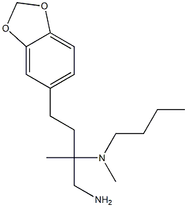 N-[1-(aminomethyl)-3-(1,3-benzodioxol-5-yl)-1-methylpropyl]-N-butyl-N-methylamine|