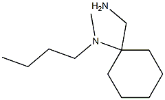 N-[1-(aminomethyl)cyclohexyl]-N-butyl-N-methylamine Structure