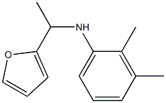 N-[1-(furan-2-yl)ethyl]-2,3-dimethylaniline 结构式