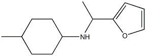 N-[1-(furan-2-yl)ethyl]-4-methylcyclohexan-1-amine Structure