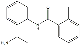 N-[2-(1-aminoethyl)phenyl]-2-methylbenzamide,,结构式