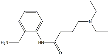 N-[2-(aminomethyl)phenyl]-4-(diethylamino)butanamide|