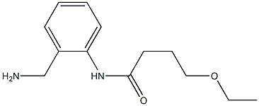 N-[2-(aminomethyl)phenyl]-4-ethoxybutanamide