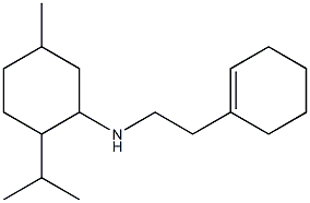 N-[2-(cyclohex-1-en-1-yl)ethyl]-5-methyl-2-(propan-2-yl)cyclohexan-1-amine