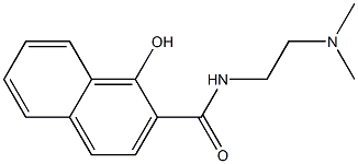 N-[2-(dimethylamino)ethyl]-1-hydroxynaphthalene-2-carboxamide