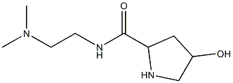 N-[2-(dimethylamino)ethyl]-4-hydroxypyrrolidine-2-carboxamide