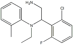 N-[2-amino-1-(2-chloro-6-fluorophenyl)ethyl]-N-ethyl-2-methylaniline