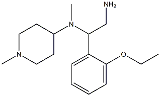 N-[2-amino-1-(2-ethoxyphenyl)ethyl]-N-methyl-N-(1-methylpiperidin-4-yl)amine