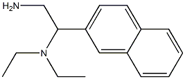 N-[2-amino-1-(2-naphthyl)ethyl]-N,N-diethylamine|