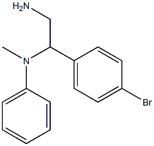 N-[2-amino-1-(4-bromophenyl)ethyl]-N-methyl-N-phenylamine