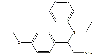 N-[2-amino-1-(4-ethoxyphenyl)ethyl]-N-ethylaniline|