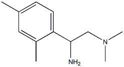 N-[2-amino-2-(2,4-dimethylphenyl)ethyl]-N,N-dimethylamine Structure