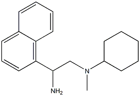 N-[2-amino-2-(naphthalen-1-yl)ethyl]-N-methylcyclohexanamine