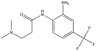 N-[2-amino-4-(trifluoromethyl)phenyl]-3-(dimethylamino)propanamide