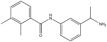 N-[3-(1-aminoethyl)phenyl]-2,3-dimethylbenzamide Struktur