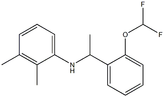 N-{1-[2-(difluoromethoxy)phenyl]ethyl}-2,3-dimethylaniline