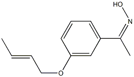  N-{1-[3-(but-2-en-1-yloxy)phenyl]ethylidene}hydroxylamine