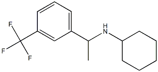 N-{1-[3-(trifluoromethyl)phenyl]ethyl}cyclohexanamine