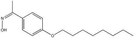  N-{1-[4-(octyloxy)phenyl]ethylidene}hydroxylamine