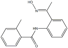 N-{2-[(1E)-N-hydroxyethanimidoyl]phenyl}-2-methylbenzamide