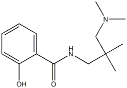 N-{2-[(dimethylamino)methyl]-2-methylpropyl}-2-hydroxybenzamide Structure