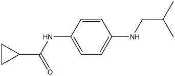 N-{4-[(2-methylpropyl)amino]phenyl}cyclopropanecarboxamide Structure