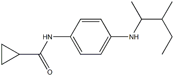 N-{4-[(3-methylpentan-2-yl)amino]phenyl}cyclopropanecarboxamide