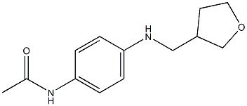 N-{4-[(oxolan-3-ylmethyl)amino]phenyl}acetamide