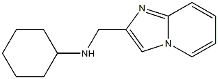 N-{imidazo[1,2-a]pyridin-2-ylmethyl}cyclohexanamine Structure