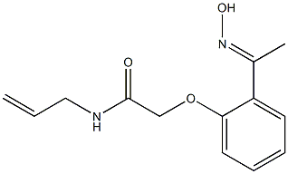 N-allyl-2-{2-[(1E)-N-hydroxyethanimidoyl]phenoxy}acetamide|